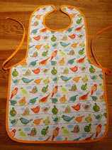 Kinderschürze Vögel