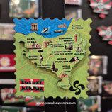 Imán EUSKAL HERRIKO MAPA Imana (OR)