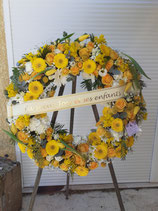 Couronne de fleurs