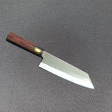 Kurouchi (Blue Steel) Bunka 190mm Walnut Octagonal Handle
