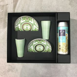 Coffret cadeau Koimari Japan Tea avec une boite du thé vert Sencha