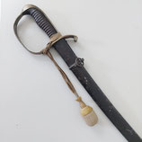 Bayrischer Artillerie Extra Säbel, um 1900, mit Portepee