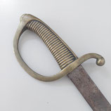 Briquet Säbel Spanien, datiert 1864