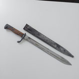 SG 98/05 a.A Bajonett Seitengewehr , datiert 1908 mit originaler Stahlscheide!