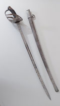 Schwerer Kavallerie Säbel Chile, Um 1890, Mannschaftsstück, Solinger Hersteller