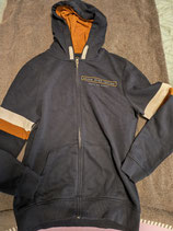 Tweed Jacke mit Kapuze Gr. 158/164 (35)