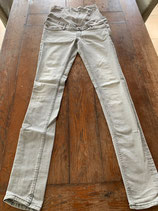 Graue Umstandsjeans von H&M Mama Skinny Gr. 36