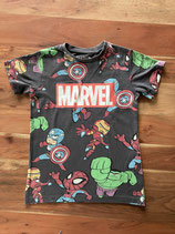 T-Shirt Marvel, Grau, Gr. 122 (48)