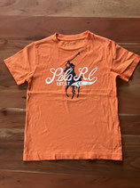 Neuwertig; T-Shirt, Orange, Gr. 110/116 (51)