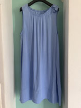 Luftiges, ärmelloses, hellblaues Kleid, Gr. 42/44 (24)