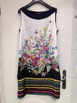 Neuwertiges, Ärmelloses Sommerkleid mit Rundhalsausschnitt von Betty Barclay in Top-Zustand, Gr. 40 (68)