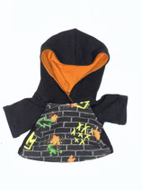S: Kapuzenpullover schwarz mit "Neon Graffiti Wand"