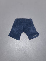 S: Hose Jeanslook Dunkelblau mit Bürzelloch