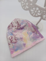 einhorn beanie kuschelig gefüttert