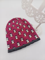 pinguin beanie kuschelig gefüttert