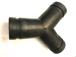 Y-stuk rubber 3'', 75mm