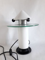 GLASS TABLE LAMP 80s MEMPHIS MILANO STYLE