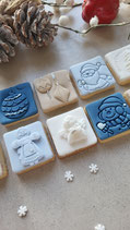 Mini-Adventskalender Kekse handgemacht