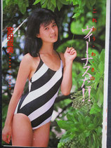 【切り抜き】安田成美13ページ 雑誌 女優 水着
