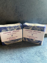 Lavendel-AloeVera Seife mit Bio-Olivenöl