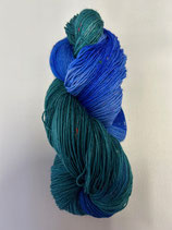 "Häxewulle" Sockenwolle Azzurra Tweed
