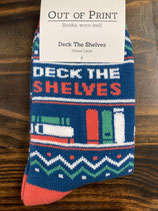 Deck the Shelves cozy socks