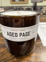 Aged Page candle