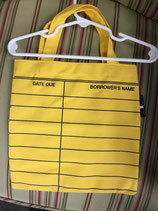 Library Card Small Tote