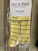 Library Card Socks