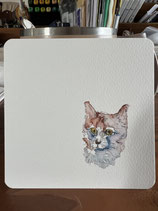 Nan-010 猫絵画