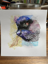 Nan-015 猫絵画