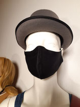 Maske 10: Schwarz