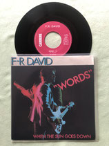 F.R. David, Words / if