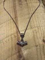 Edelstahl Kette mit Mjölnir Anhänger