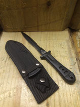 Special Agent Stinger Black Boot Knife ABS Sheath