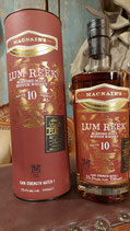 MacNairs Lum Reek 10 y.o. Cask Strength Batch 1  55,4%  Sherry, Wine & Virgin Oak