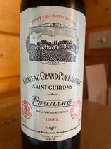 1990 Chateau Grand Puy Lacoste, Pauillac, Bordeaux 0,375 ltr.