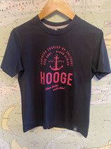 Hooge T-Shirt für Damen und Herren - Schwarz