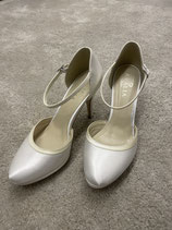 Brautschuh Dona Ivory Satin