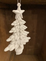 Glitzerbaum weiß 15cm