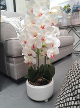 BRAND NEW Large Faux Potted Orchid