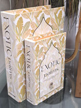 BRAND NEW "Exotic Palms" Book Box - 2 Sizes