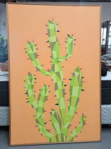 Original Large Framed "Jacob Jon" Cactus Painting