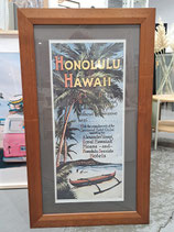 Timber & Glass Framed Hawaii Print