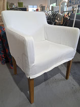 White Occasional Chair