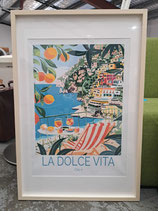 BRAND NEW Framed Italy Travel Poster Print