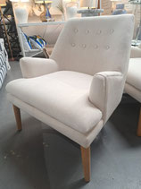"Brosa" Linen Colour Armchair - 2 Available