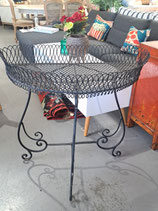 Black Iron Console Table