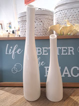 Warm White Slender Vase - 2 Sizes