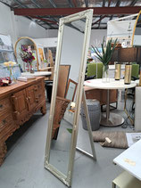 BRAND NEW Silver Rococo Frame Cheval Mirror